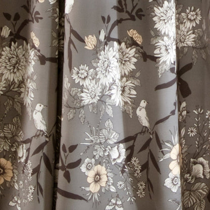 Botanical Garden Light Filtering Window Curtain Panel Sets -6 Colors