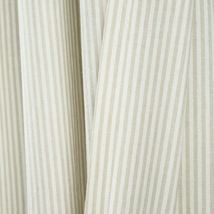 Vintage Stripe Yarn Dyed Window Curtain Panel Set