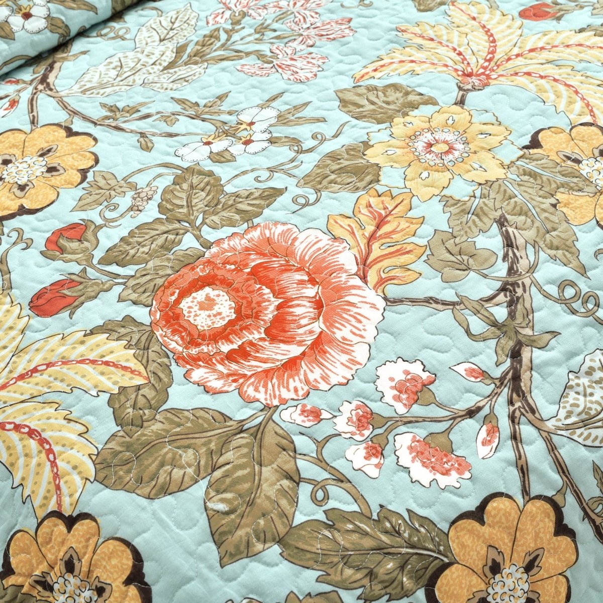 Sydney 3 Piece Quilt Sets - 6 Colors