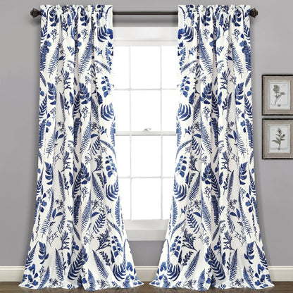 Devonia Light Filtering Window Curtain Panel Sets - 5 Colors