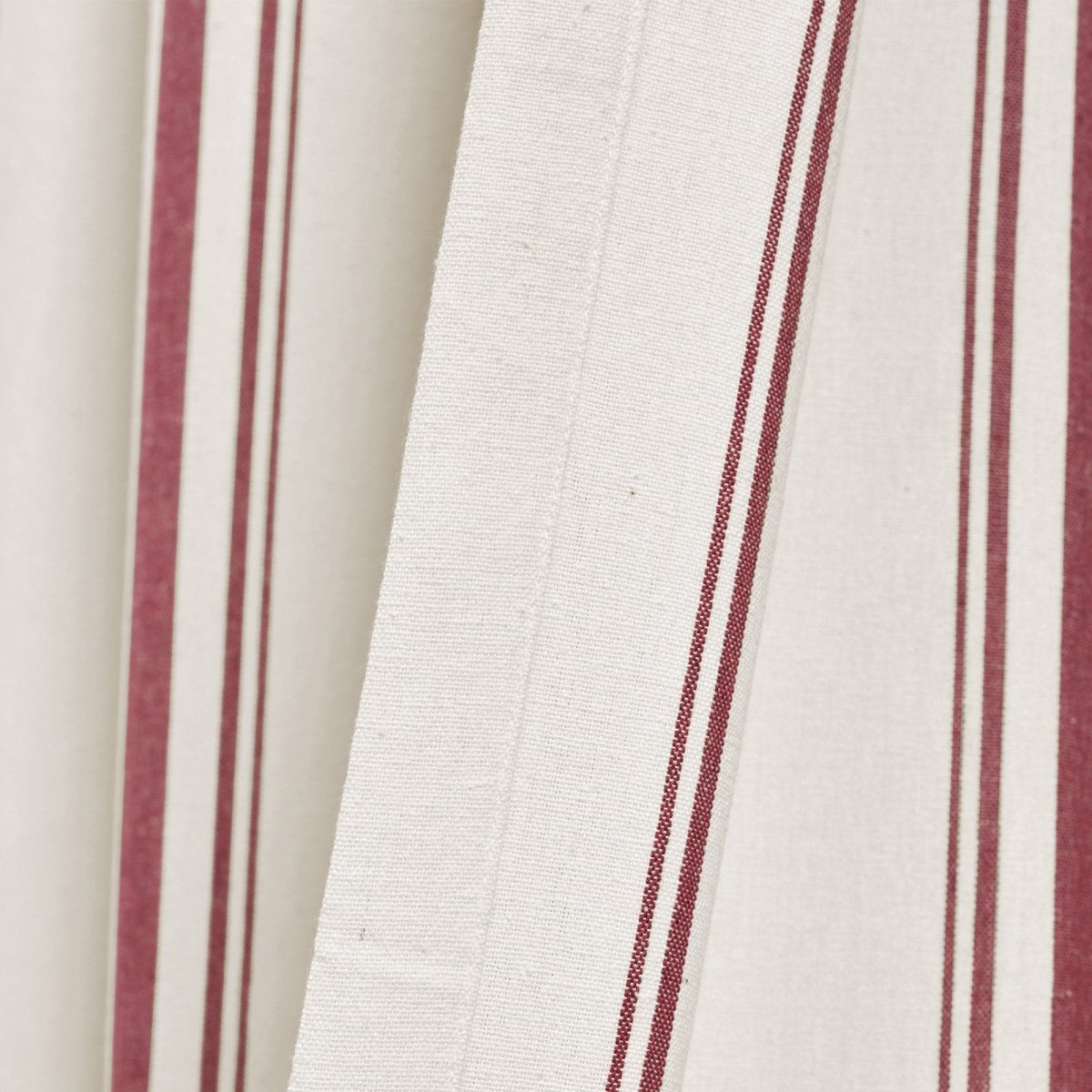 Farmhouse Stripe Yarn Dyed Curtain Panel Sets in Multiple Colors and Sizes