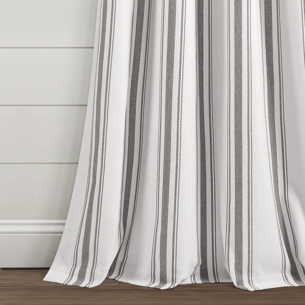 Farmhouse Stripe Yarn Dyed Curtain Panel Sets in Multiple Colors and Sizes