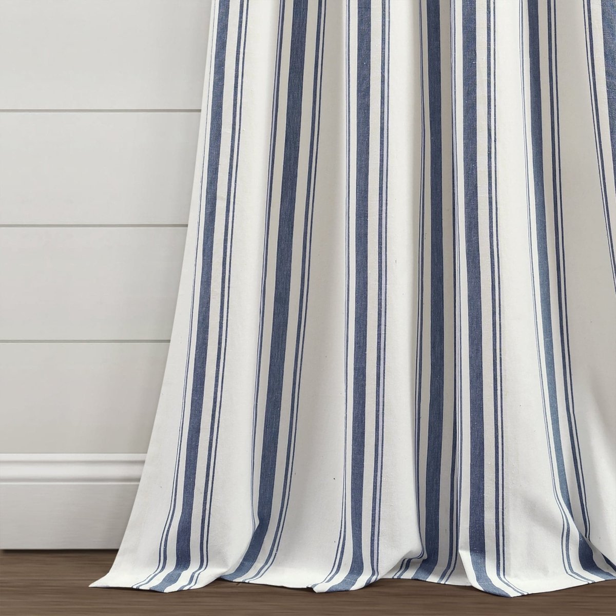 Farmhouse Stripe Yarn Dyed Curtain Panel Sets in Multiple Colors and Sizes
