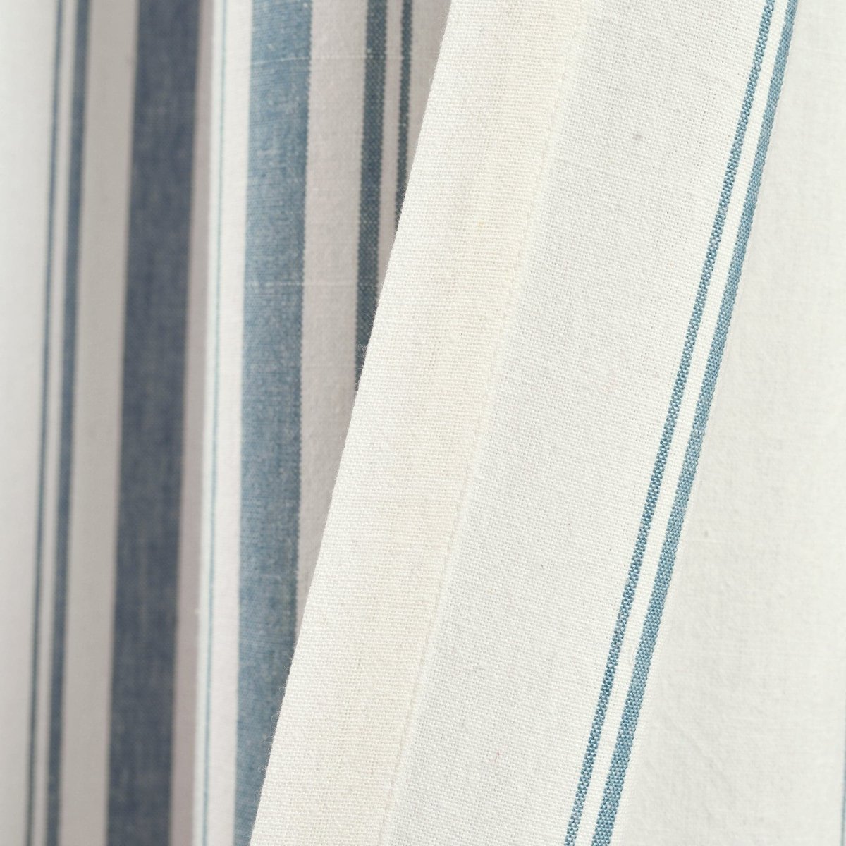 Farmhouse Stripe Yarn Dyed Curtain Panel Sets in Multiple Colors and Sizes