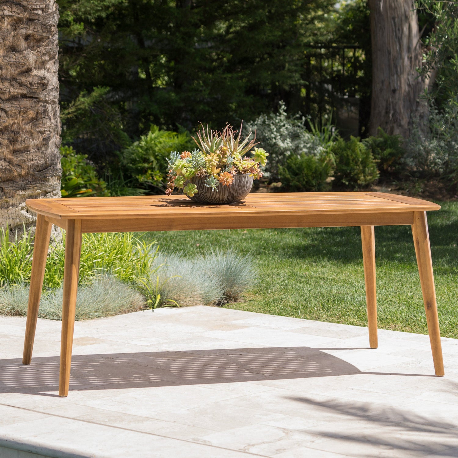 Outdoor Acacia Wood Dining Table
