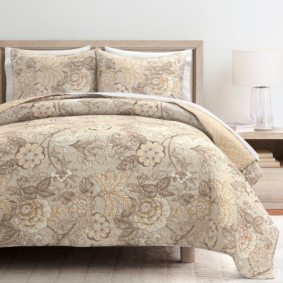 Sydney 3 Piece Quilt Sets - 6 Colors