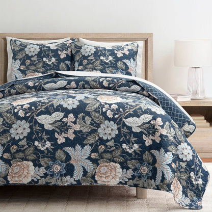 Sydney 3 Piece Quilt Sets - 6 Colors
