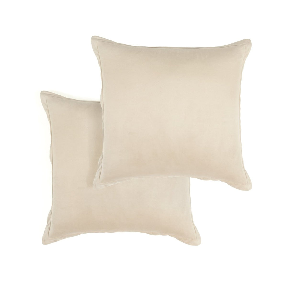 Velvet Dreams Euro Sham Covers - 2 Piece Set