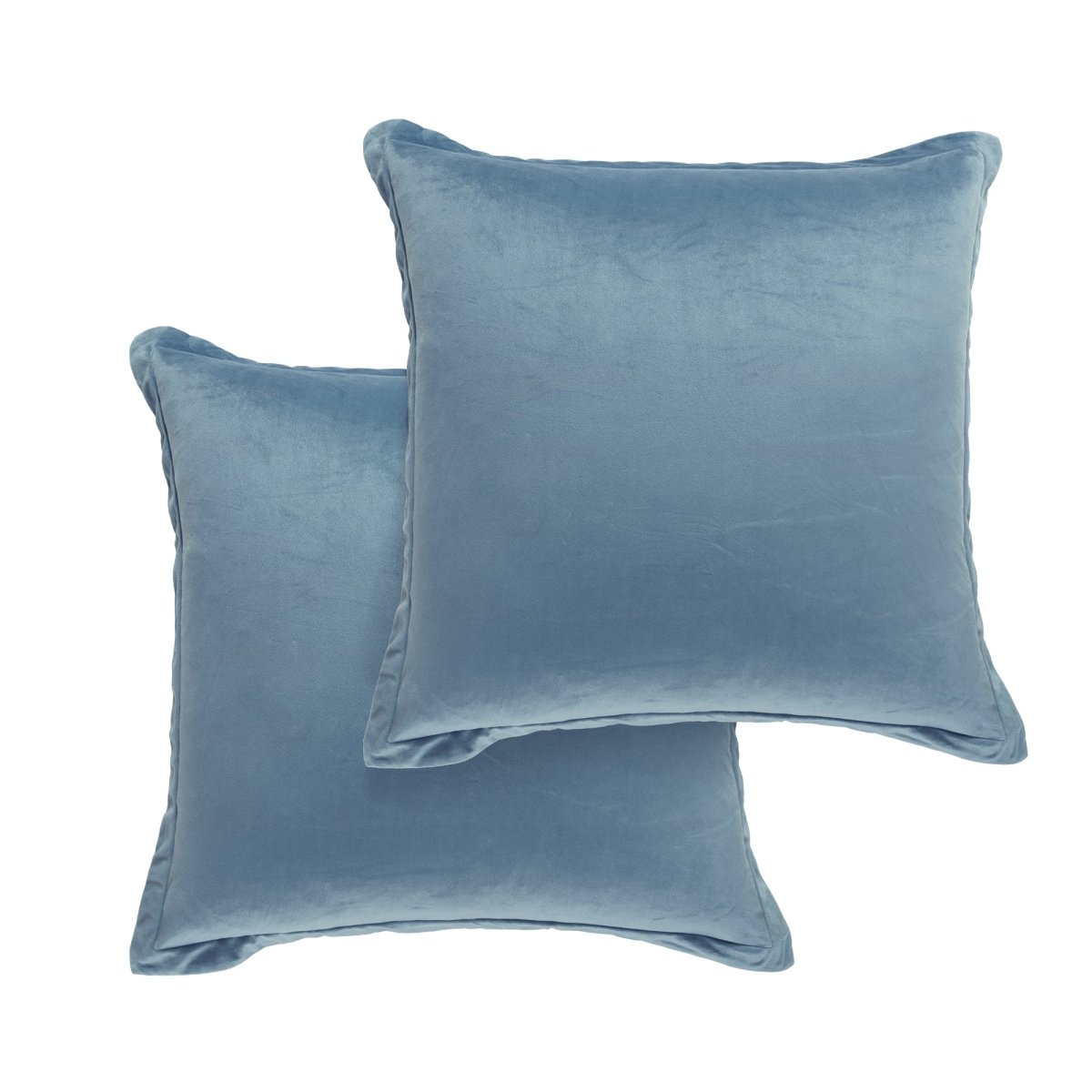 Velvet Dreams Euro Sham Covers - 2 Piece Set