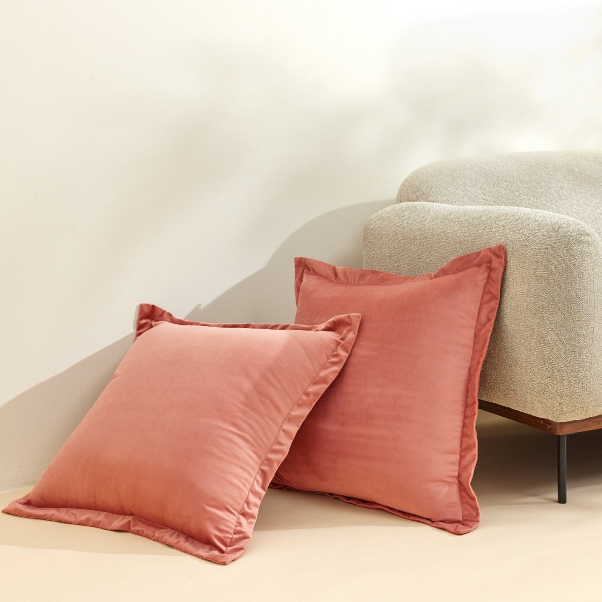 Velvet Dreams Euro Sham Covers - 2 Piece Set