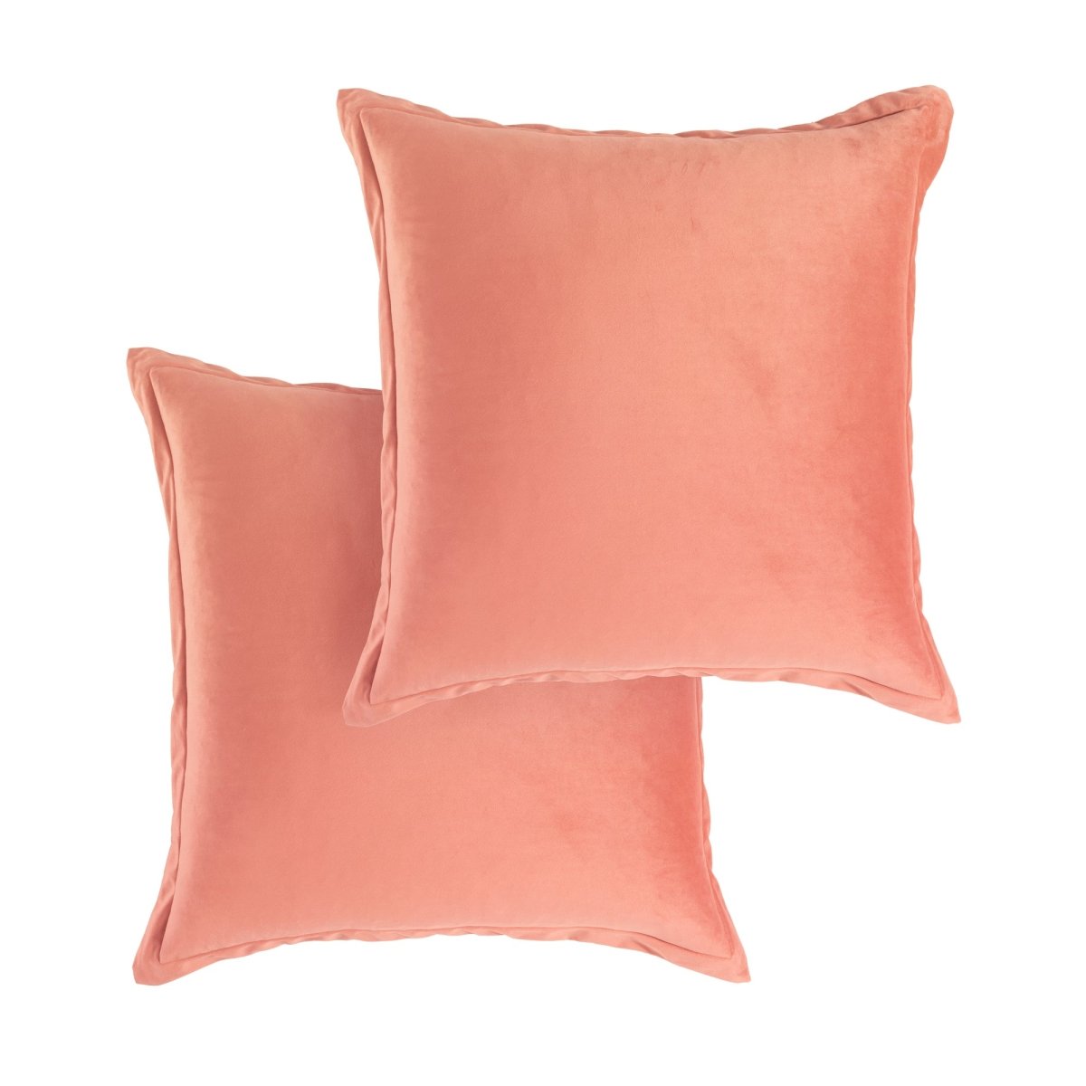 Velvet Dreams Euro Sham Covers - 2 Piece Set