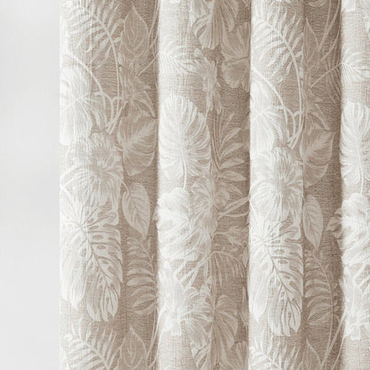 Bali Tropical Leaves Shower Curtain