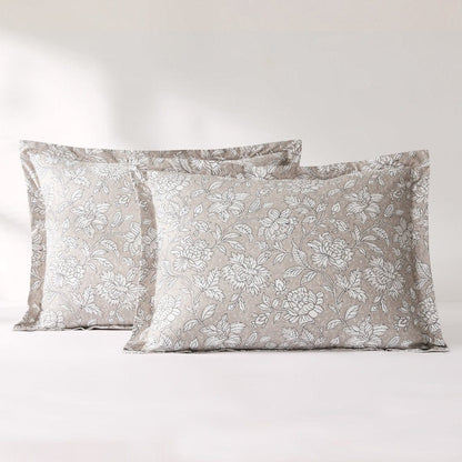 Zara Floral Block Cotton Comforter 8Pc Set