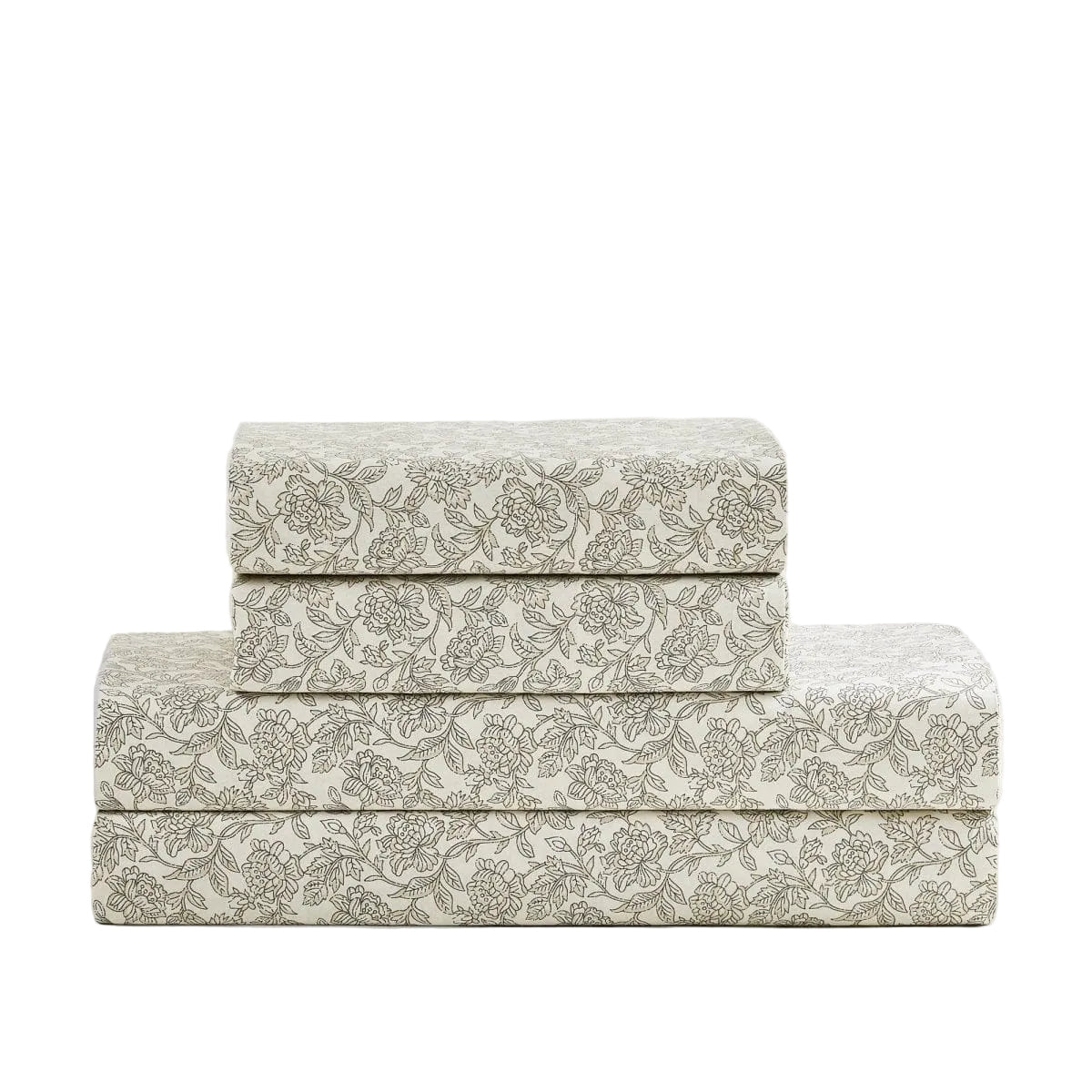 Zara Floral Block Cotton Sheet Set