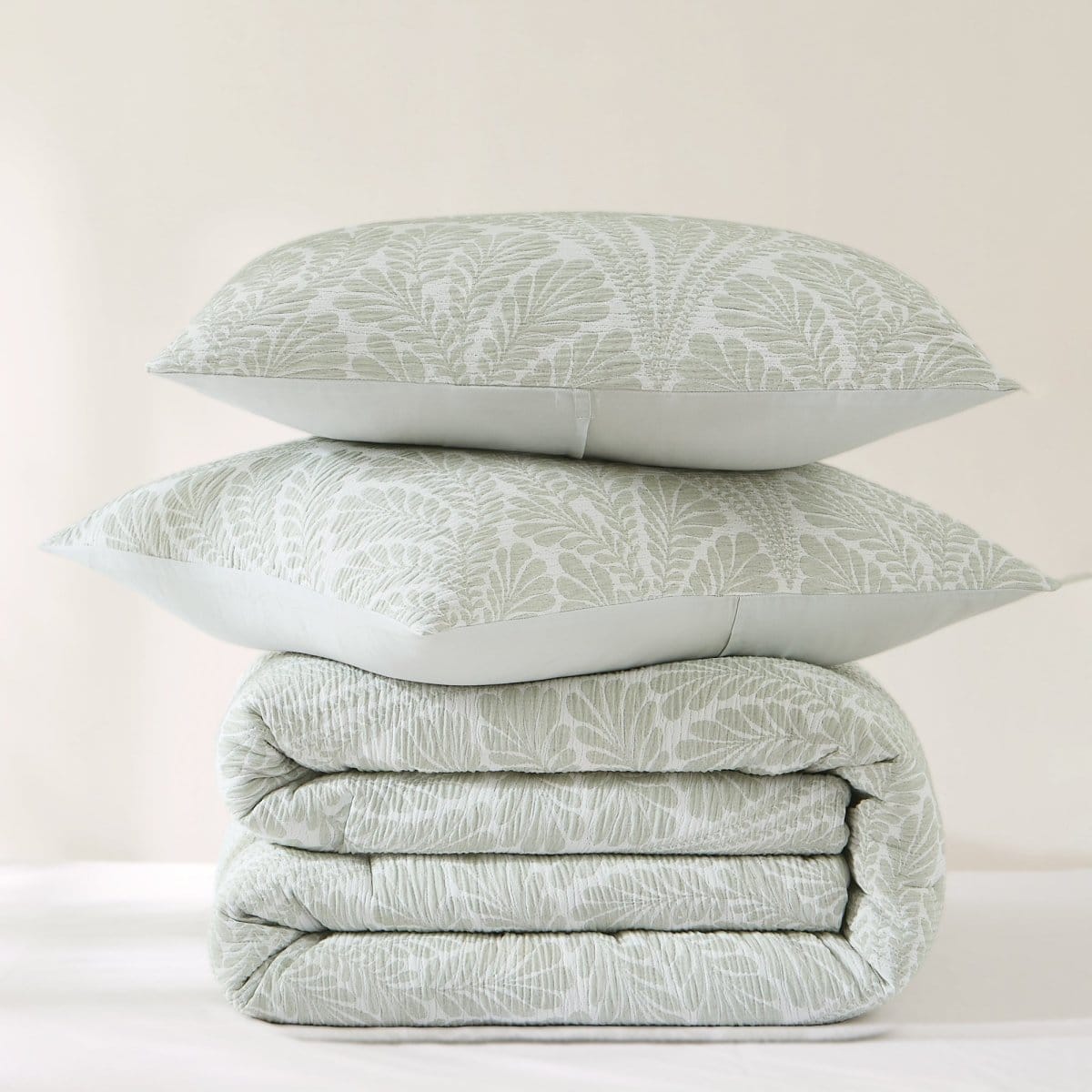 Willow Garden Restorative Gauze Jacquard Comforter Set