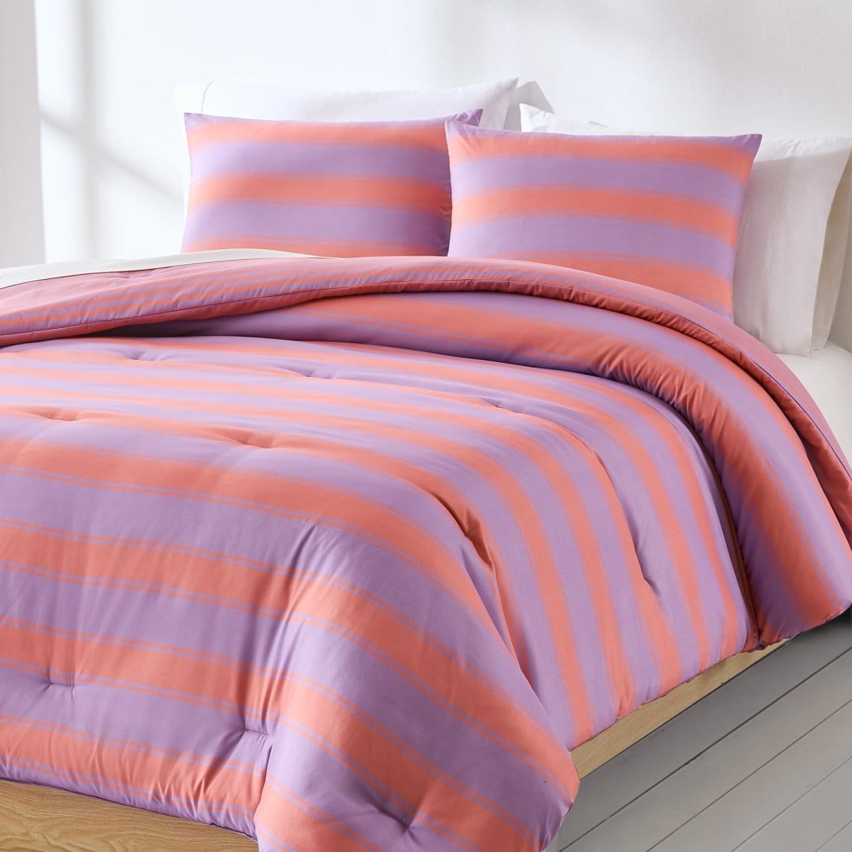 Gale Cabana Stripe Comforter Set - 3 Colors