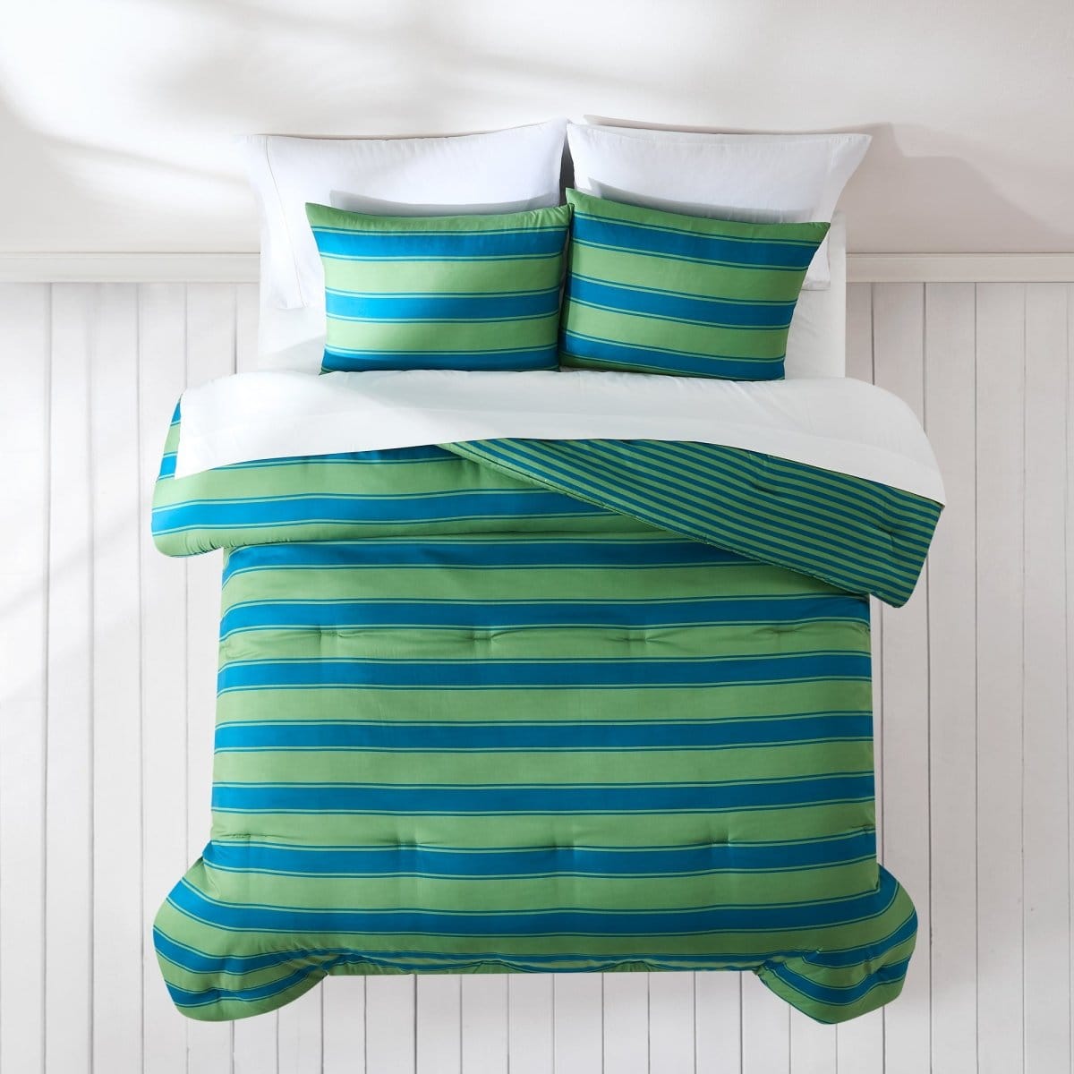 Gale Cabana Stripe Comforter Set - 3 Colors