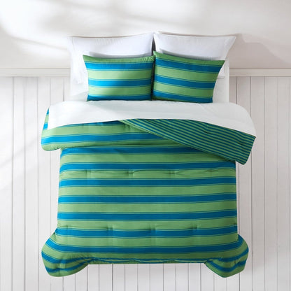 Gale Cabana Stripe Comforter Set - 3 Colors