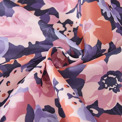 Alicia Camo Floral Shower Curtain