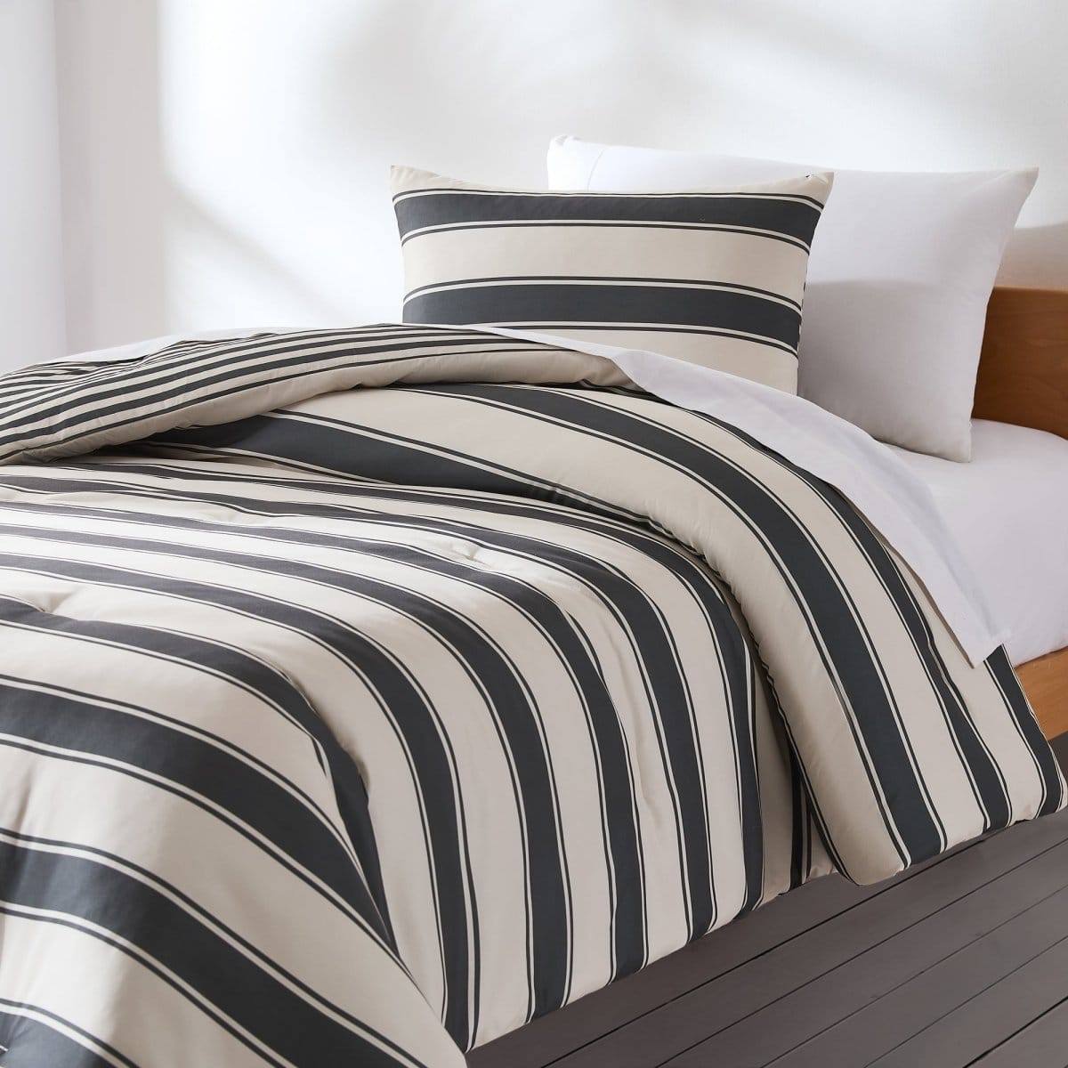 Gale Cabana Stripe Comforter Set - 3 Colors