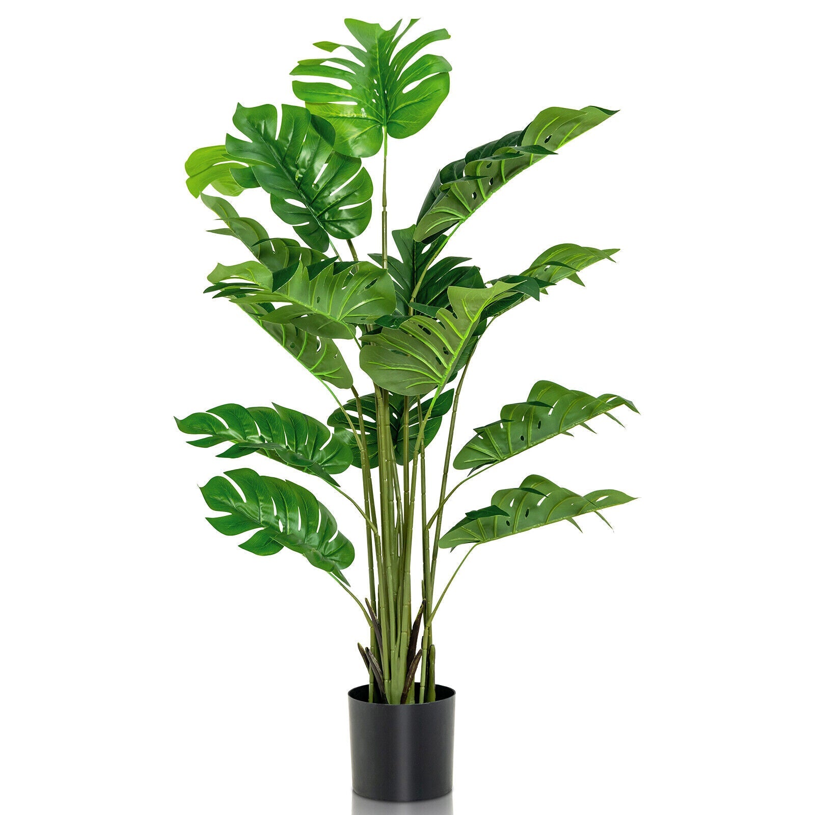 5 Ft Faux Monstera Deliciosa Plant - Indoor/Outdoor