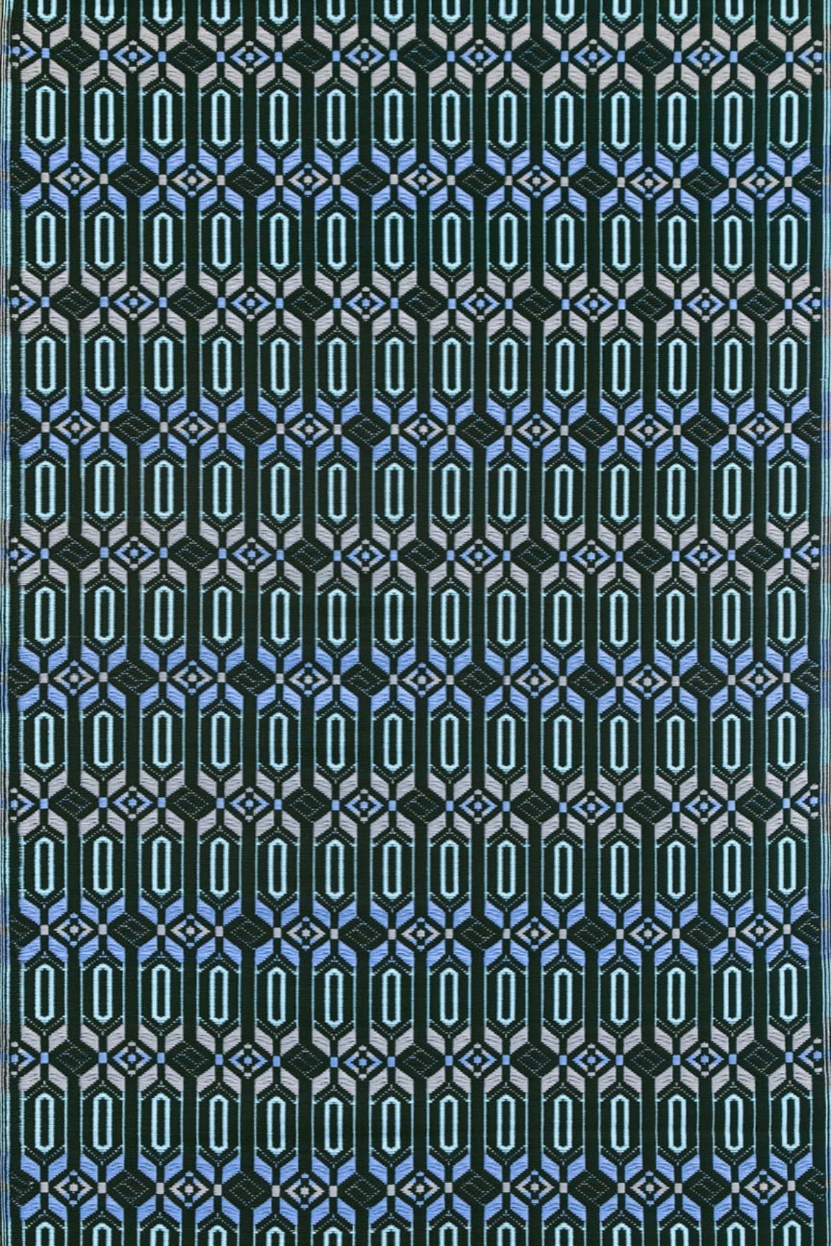 Moroccan Periwinkle Reversible Outdoor Mat