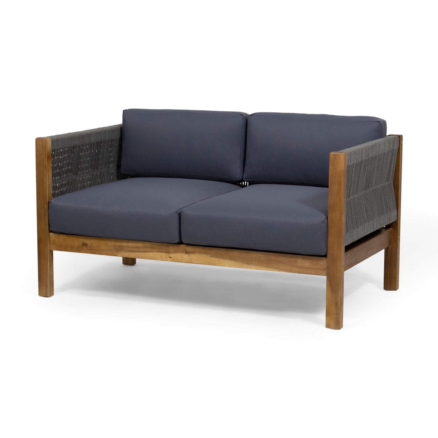 LAUREL Outdoor 4 Piece Chat Set in Gray
