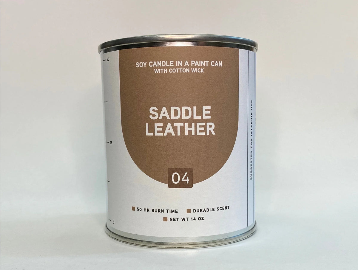 Saddle Leather Soy Candle | Manready Mercantile