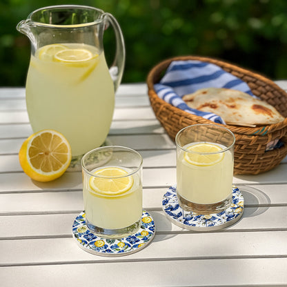 Coasters - Mediterranean Lemon, PRE-ORDER