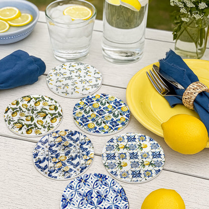 Coasters - Mediterranean Lemon, PRE-ORDER