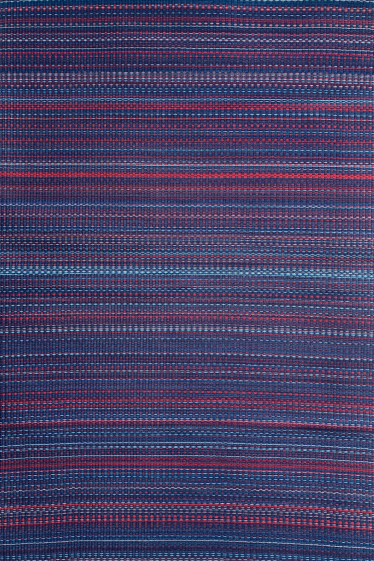 Mixed Indigo Plum Reversible Outdoor Mat