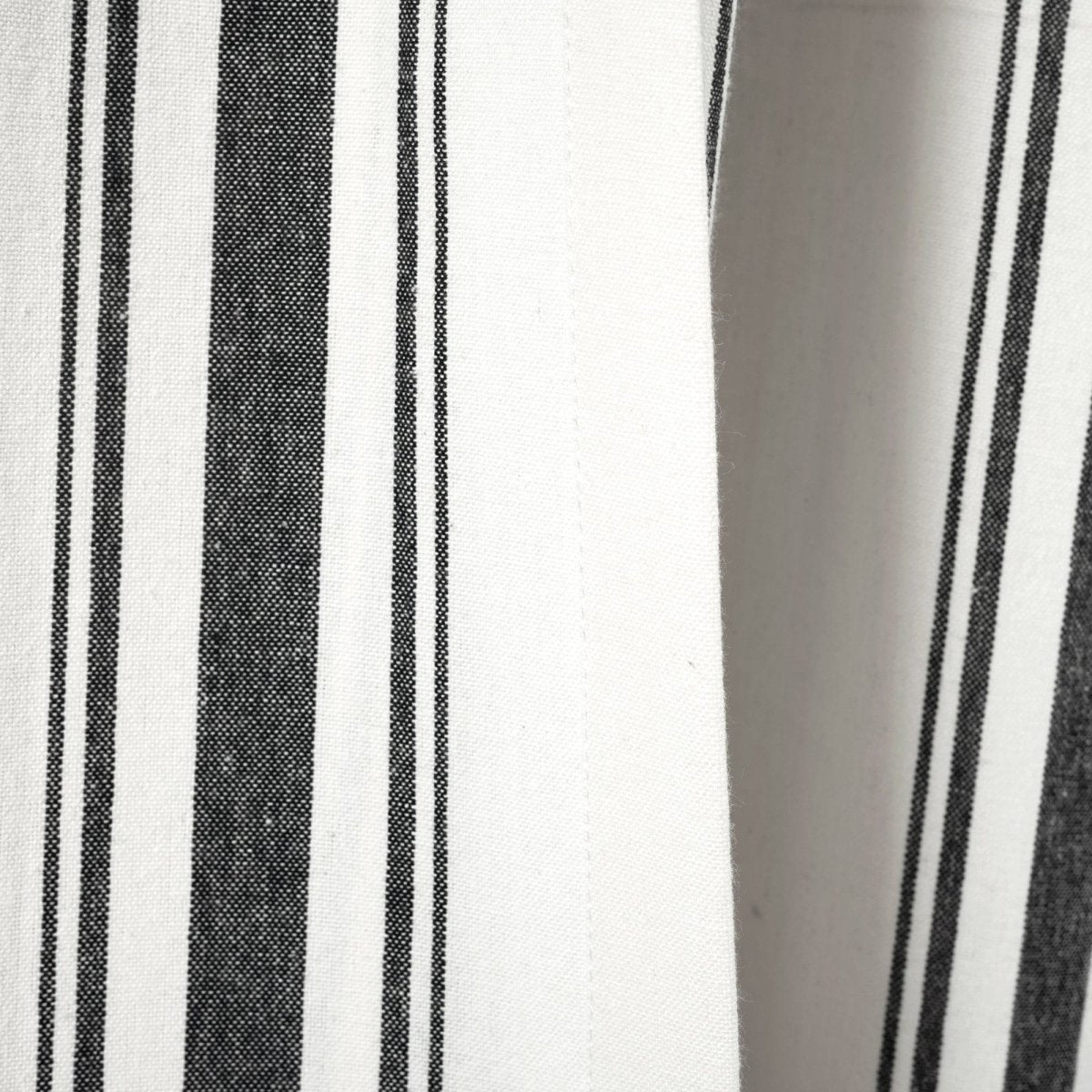 Farmhouse Stripe Yarn Dyed Curtain Panel Sets in Multiple Colors and Sizes