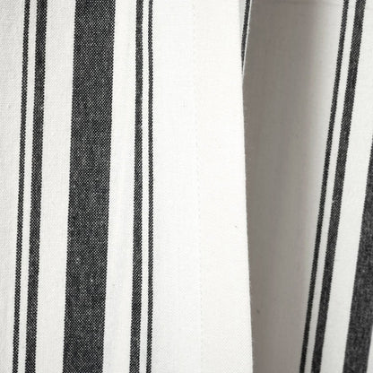 Farmhouse Stripe Yarn Dyed Curtain Panel Sets in Multiple Colors and Sizes
