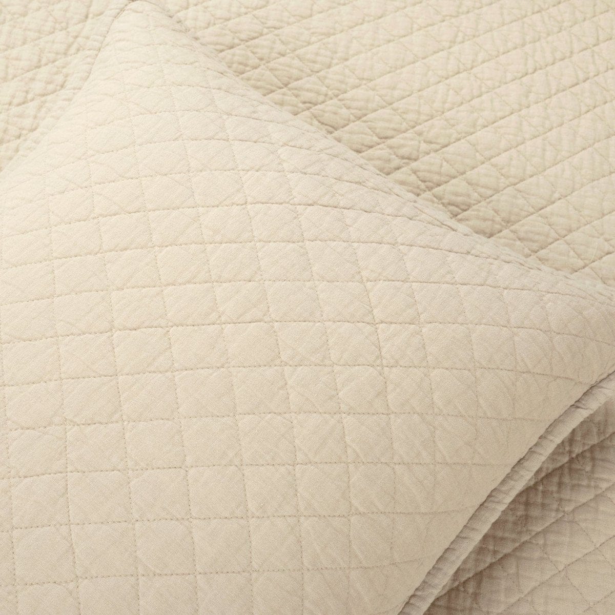 Belgian Flax Linen Rich Cotton Blend Quilt Sets - 4 Colors