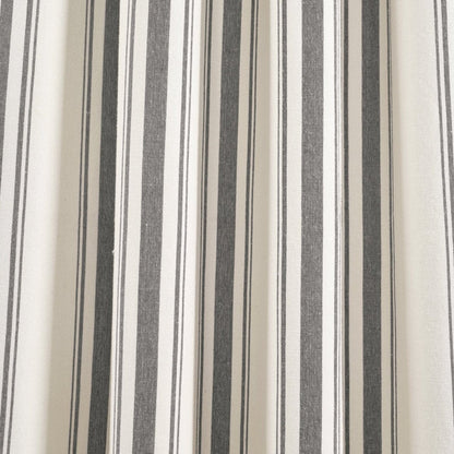 Farmhouse Stripe Yarn Dyed Curtain Panel Sets in Multiple Colors and Sizes
