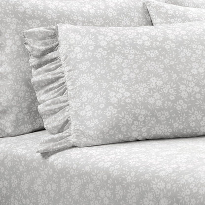 Garden Of Flowers Ruffle Sheet Set