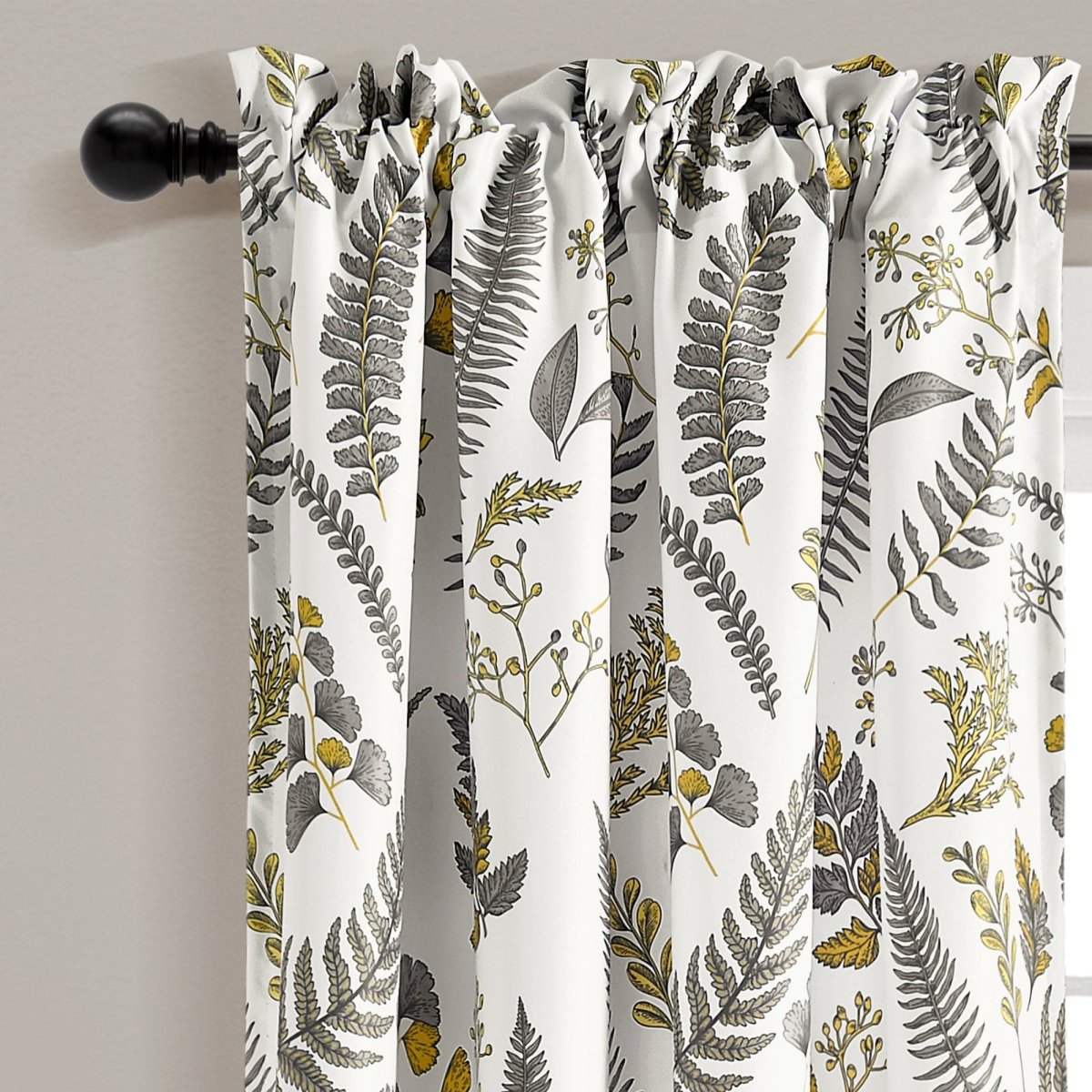 Devonia Light Filtering Window Curtain Panel Sets - 5 Colors