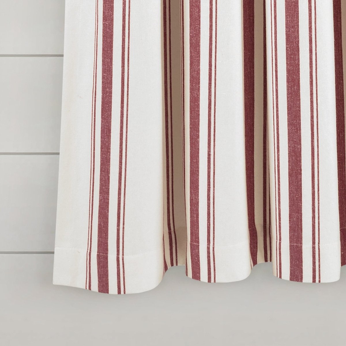 Farmhouse Stripe Yarn Dyed Curtain Panel Sets in Multiple Colors and Sizes