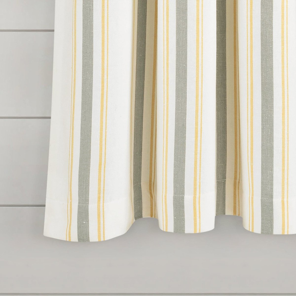 Farmhouse Stripe Yarn Dyed Curtain Panel Sets in Multiple Colors and Sizes