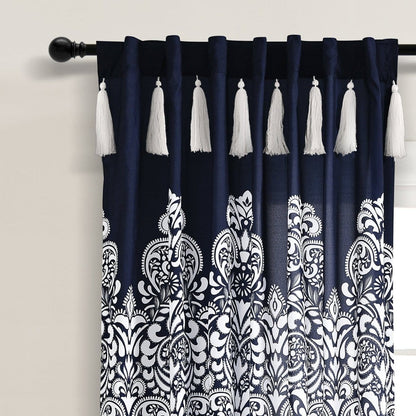 Boho Medallion Window Curtain Panel Sets