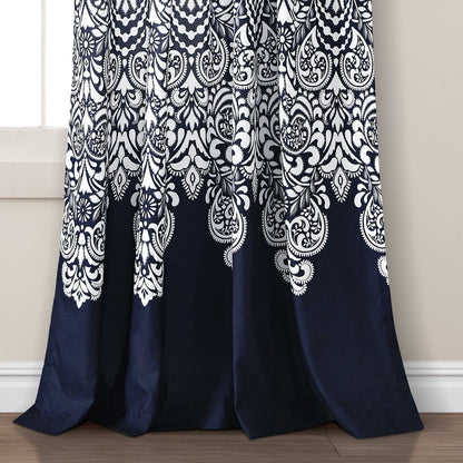 Boho Medallion Window Curtain Panel Sets