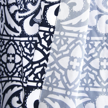 Boho Medallion Window Curtain Panel Sets
