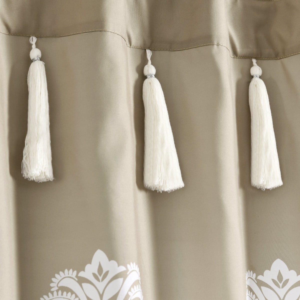 Boho Medallion Window Curtain Panel Sets