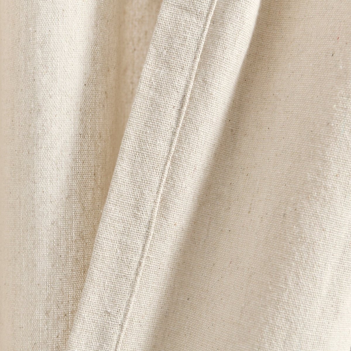 Boho Pom Pom Tassel Faux Linen Window Curtain Panels