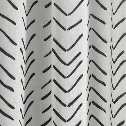 Hygge Modern Arrow Shower Curtain