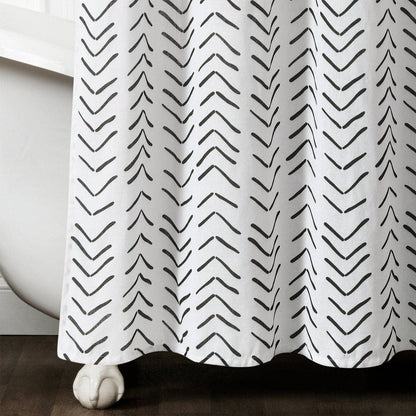 Hygge Modern Arrow Shower Curtain