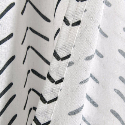 Hygge Modern Arrow Shower Curtain