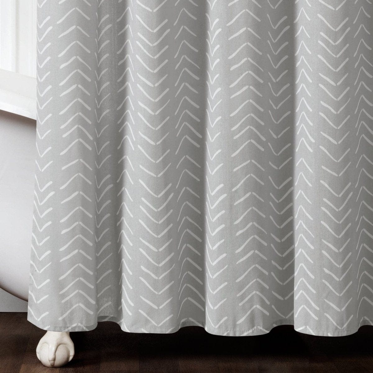 Hygge Modern Arrow Shower Curtain