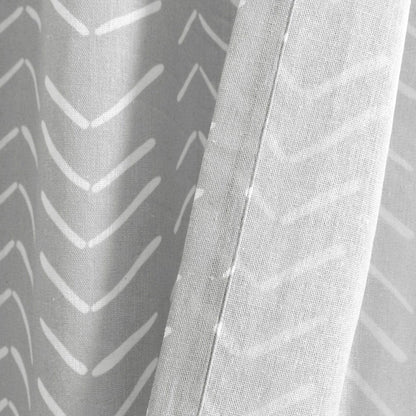 Hygge Modern Arrow Shower Curtain
