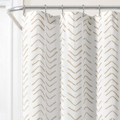 Hygge Modern Arrow Shower Curtain